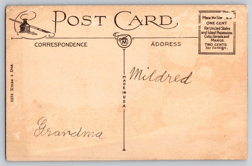 Postcard - Vintage Whimsical Christmas - Picture 2 of 2