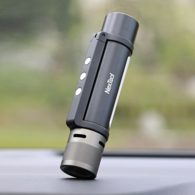 NexTool Thunder 6-in-1 Flashlight Rechargeable Resists Water/Impact 10W MAX LED