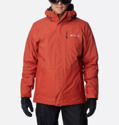 Columbia Men's Snow Glide Interchange Jacket Warp Red XM8270 Columbia Men's Snow Glide Interchange Jacket Warp Red XM8270