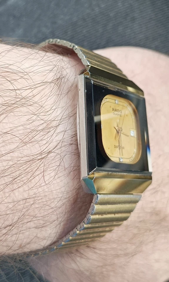 🔶 RADO DiaStar   Analog SWISS Watch - Quartz - RARE Vintage 🔶 - Image 3 of 4