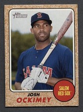 2017 Topps Heritage Minor League #145 Josh Ockimey