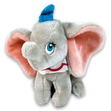 Vintage Disney Store MouseKetoys DUMBO the Elephant Plush Cuddle Toy 1990's 10"