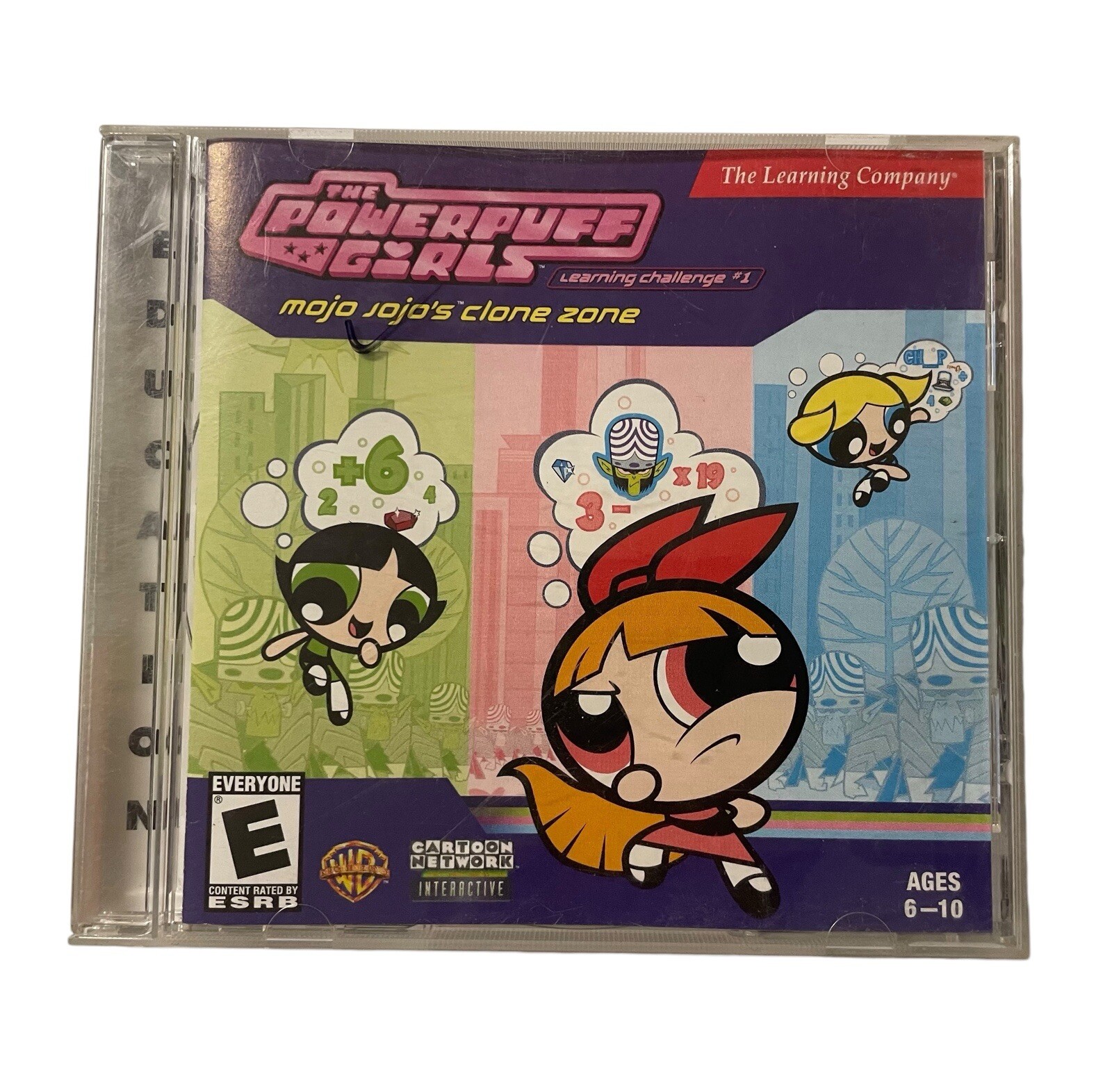 Powerpuff Girls Learning Challenge 1 Mojo Jojo Clone Zone PC MAC 2002