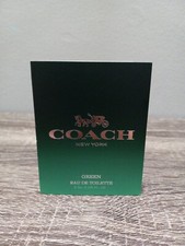NEW COACH MEN GREEN EAU DE TOILETTE SAMPLE SPRAY 2 ML / 0.06 FL OZ NEW