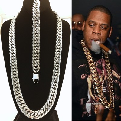 18MM STAINLESS STEEL MIAMI CUBAN LINK 