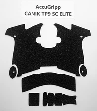 AccuGripp Canik TP9 SC Elite Black Sandpaper Gun Grip Tape Wrap