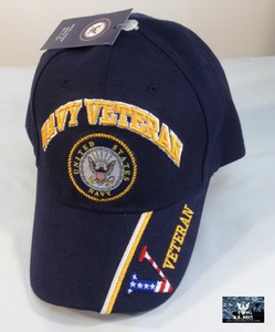 navy veteran ball caps