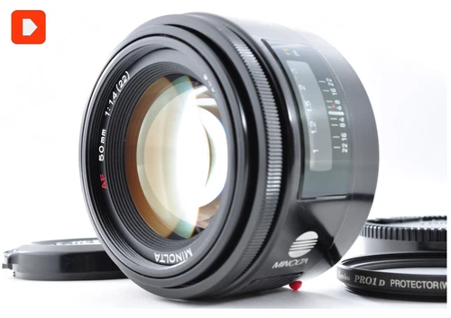 [Opt MINT] Minolta AF 50mm f/1.4 AF Lens For Sony A-Mount Tested From JAPAN #137