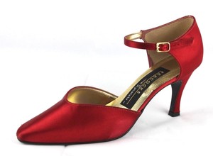 Elegant Pointed Toe High Heel Black Satin Mary Janes Pumps with Crystals Women Evening Dress 