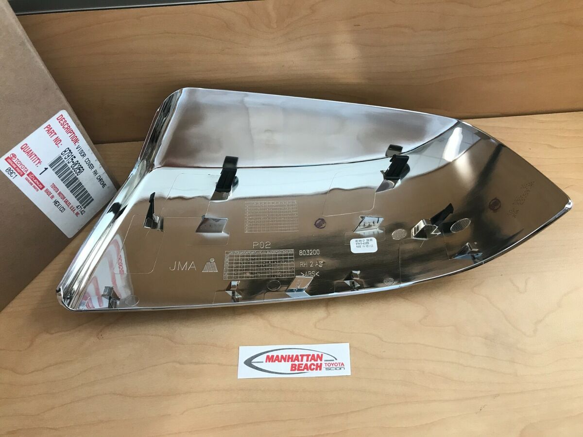 10-21 SEQUOIA 10-21 TUNDRA RIGHT PASSENGER CHROME MIRROR 10-21 SEQUOIA 10-21 TUNDRA RIGHT PASSENGER CHROME MIRROR