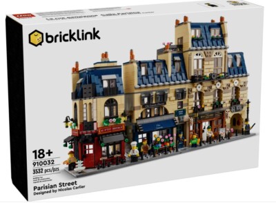 Lego Bricklink Designer Program 910032 Parisian Street    New !!