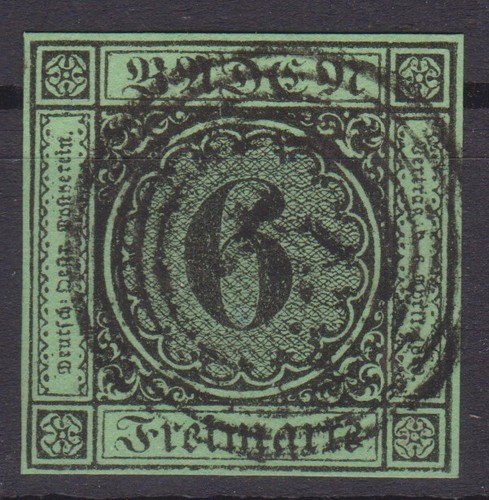 == Ad Baden Mi. 3b Stamped Kat. ==
