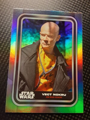 2023 Topps Star Wars Flagship RAINBOW FOIL Parallel Card VECT NOKRU # 66