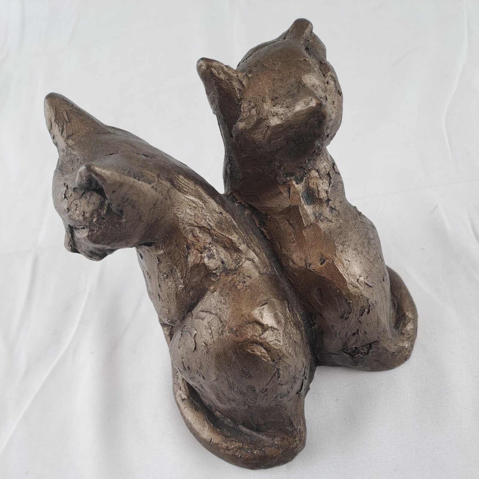 Milly & Molly Millennium Cats Bronze Figurine by Paul Jenkins (Frith
