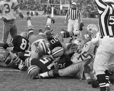 1967 Green Bay Packers BART STARR Glossy 8x10 Photo Ice Bowl Print NFC Champs!