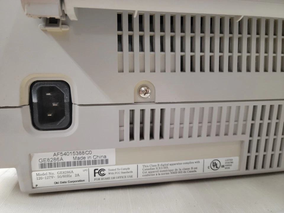 OKI Microline ML 395 - Reconditioned w/Warranty Okidata dot matrix Printer Rev.B - Image 4 of 4