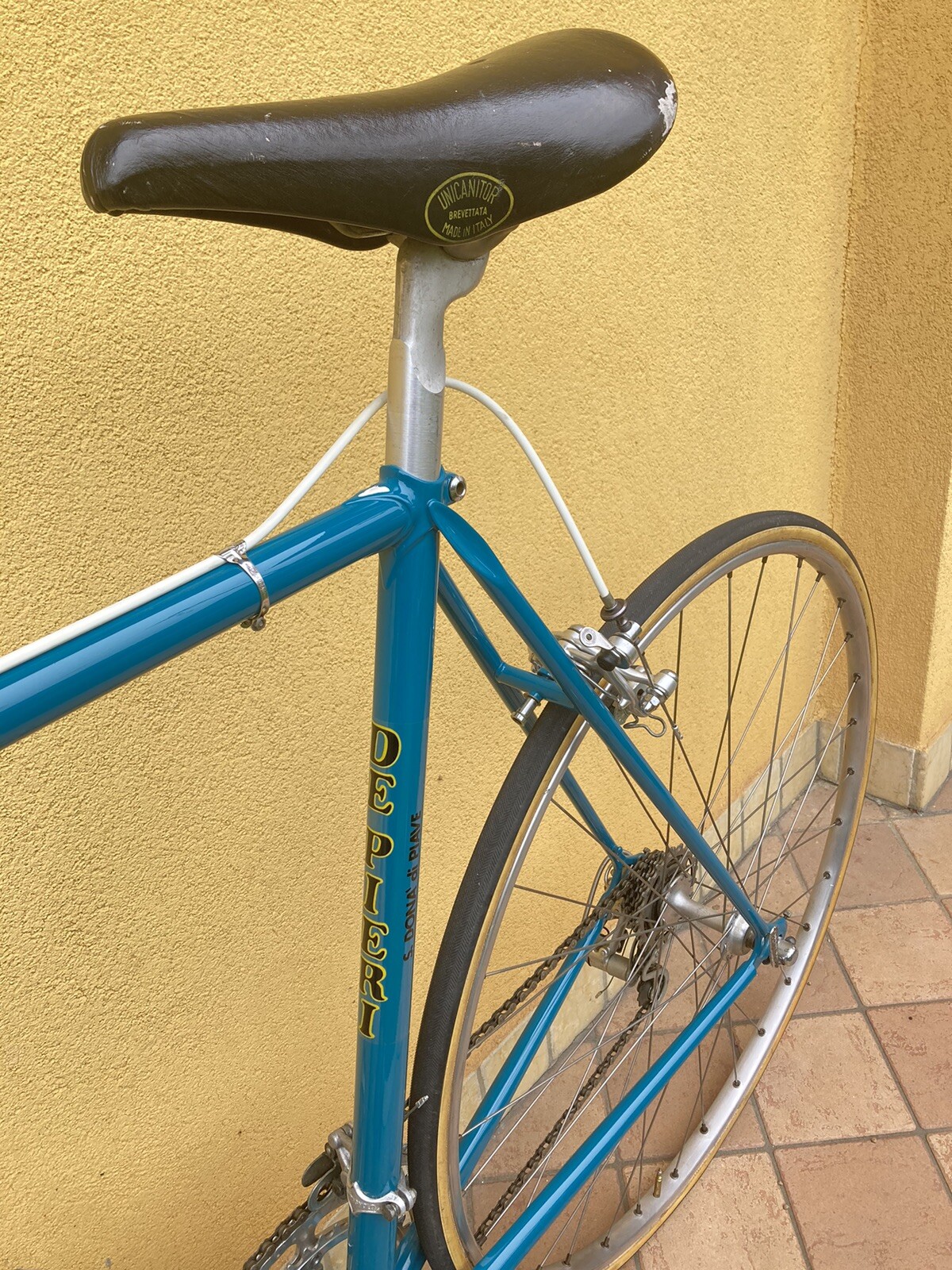 Bici Corsa De Pieri Vintage Epoca columbus campagnolo modolo mavic unicanitor foto 3
