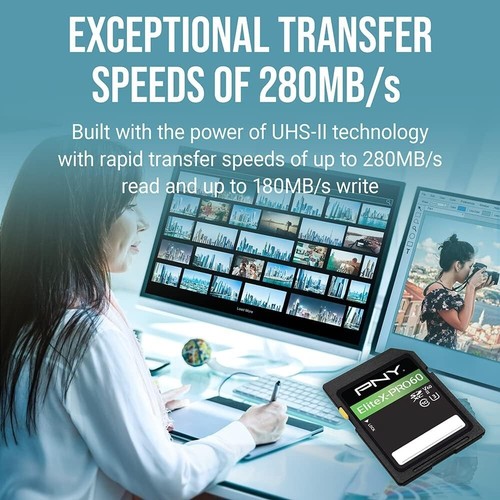 512GB EliteX SD Card with V60 Speed: Perfect for 4K UHD & Full HD Video Capture - Picture 5 of 10