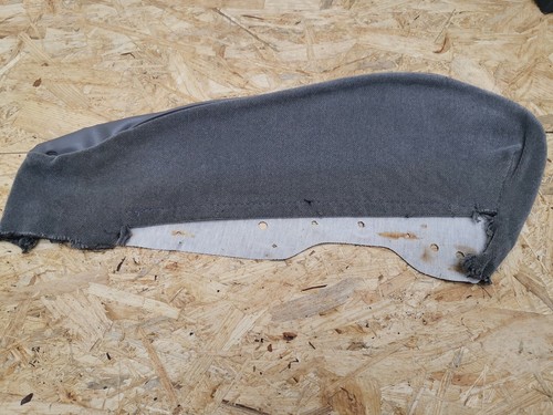 Bmw E30 Sportsitz  Seitenwange Unten Links Fahrer Velour 6 Zylinder Grau Leder