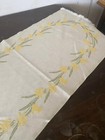 Vintage Coffee Table Cloth /runner 44x19 Inch