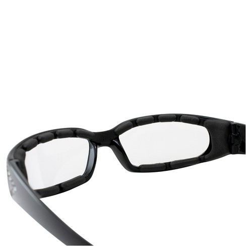 Marilyn 3 Women's Foam Padded Motorcycle ATV Riding Glasses with Clear Lens - Foto 5 di 8
