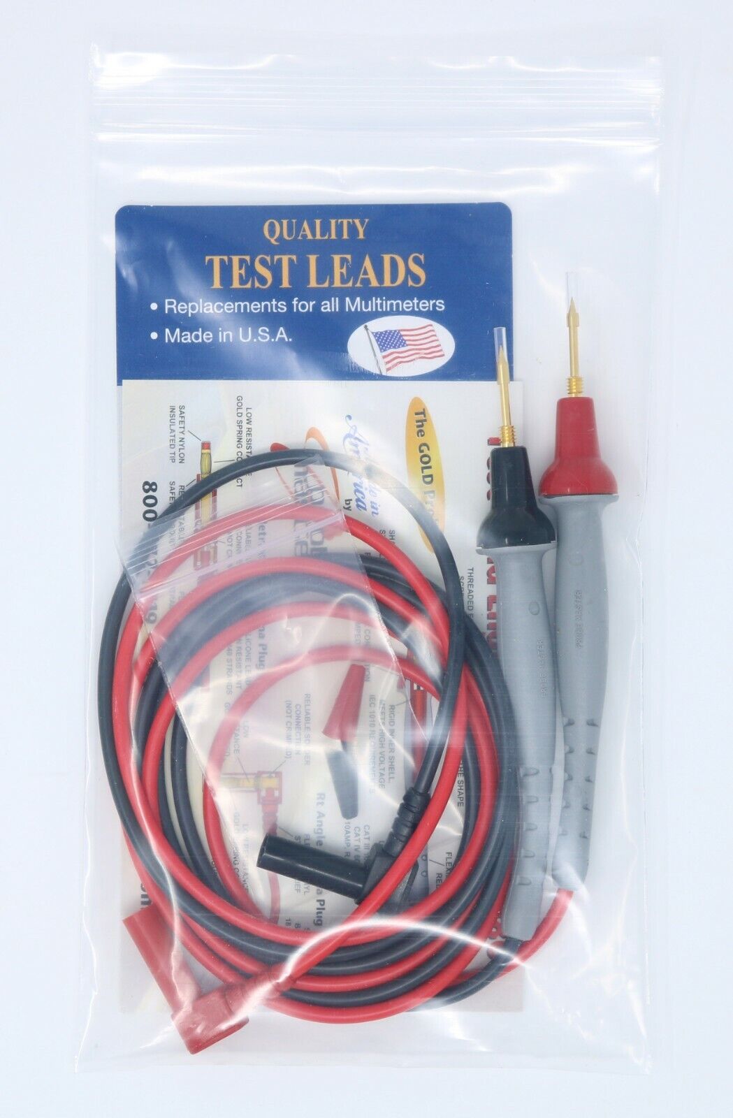 TL-10S Universal Multimeter Probe Test Leads For Phone Repair