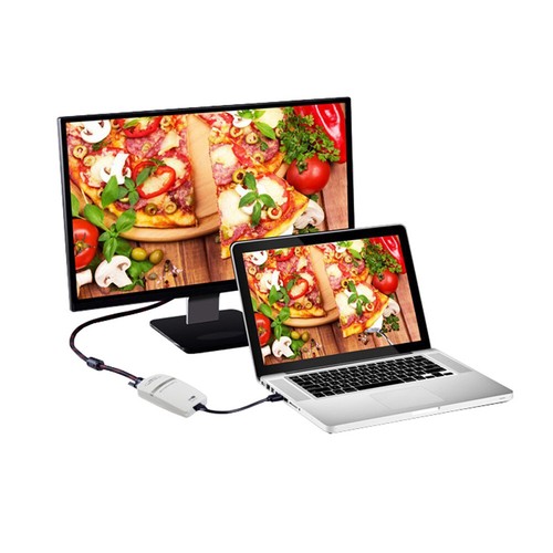 I02C USB 3.0 To HDMI Adapter 1080p Fullhd 2048 x 1152 for PC TV Beamer Monitor - Picture 6 of 11