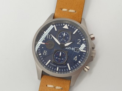 Avi-8 Hawker Hurricane Herren Chronograph Uhr AV-4068-02