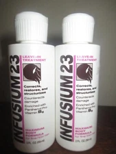 2x Infusium 23 Leave in Treatment for fine/thin hair 2 OZ