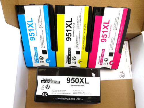 Cartuccia D'inchiostro 950XL 951XL Per HP Officejet Pro 8100 8600 8610 8615 8620 8625 8630 251dw 276dw Per Cartuccia A Getto D'inchiostro HP950 951xl - Foto 5