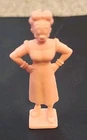 Vintage Marx Soft Plastic Maggie "Bring Up Father" 1950's Comics Figure Pink