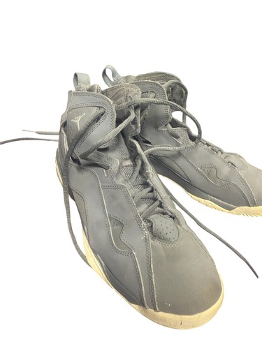 Nike Boys Air Jordan True Flight 343795-015 Gray Basketball Shoes Sneakers 7Y - Picture 4 of 10