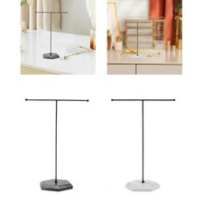 Jewelry Stand T Bar Showcase Jewelry Display Rack Multifunctional Desktop
