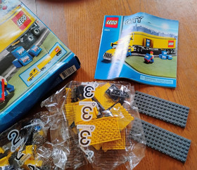 Lego City 3221 Lego City Truck Open Box Complete Sealed Bags