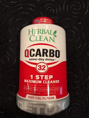 #ad Herbal Clean Qcarbo32 Detox Drink 32oz $24.99
