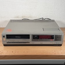 Sony C40 Betamax Video Cassette Recorder PAL Region SL-C40UB - UNTESTED AS-IS