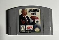 Madden NFL 99 (Nintendo 64, 1998) N64 Authentic Cartridge Only Tested 