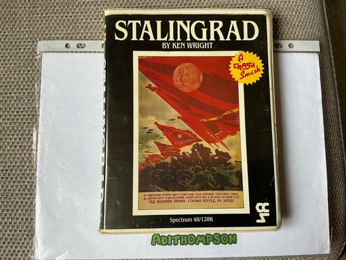 Stalingrad by Ken wright Game ZX spectrum Cassette Tape - Afbeelding 2 van 21