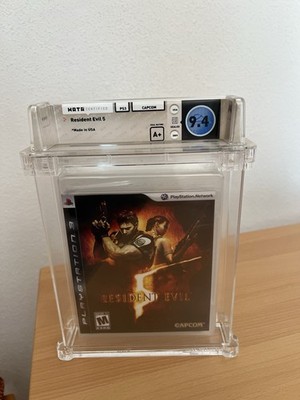 Resident Evil 5 - PlayStation 3 - WATA 9.4 A+ Sealed Graded no VGA