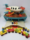 Vintage Fisher Price Play Family Airport Little People 1972