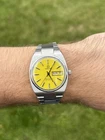 OMEGA Seamaster Automatic Day-Date 166.0216 Yellow Dial 35mm Vintage