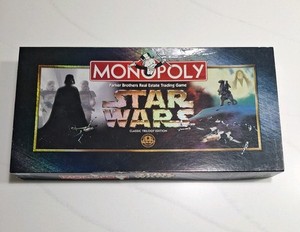 Star Wars Monopoly Classic Trilogy Edition (1997) Twenty Years Good Condition 