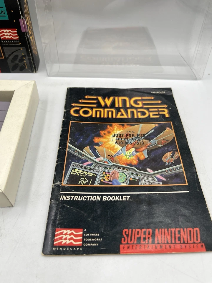 Wing Commander SNES Super Nintendo Entertainment System 1992, CIB - Image 3 of 4