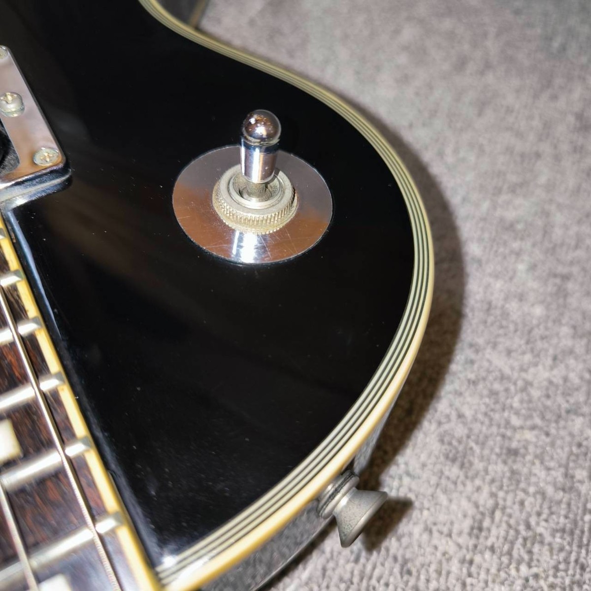 Burny by Fernandes Electric Guitar Les Paul Custom JS Model RLC