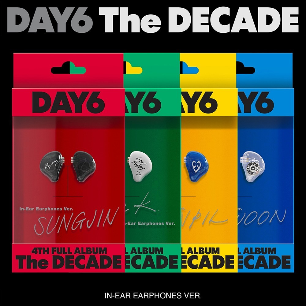 The DECADE: DAY6 Vol.4 イヤフォン ソンジンver. DAY6 THE DECADE 4th Album IN-EAR EARPHONES Ver/Earphones+