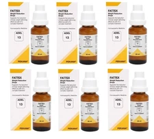 ADEL 13 Weight Management Drops Pack of 6 Natural Homeopathic Support for Body