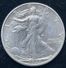 1942 D Walking Liberty Silver Half Dollar
