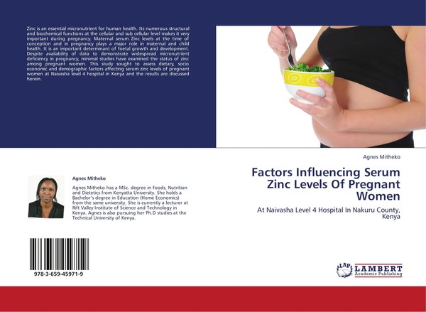 Agnes Mitheko | Factors Influencing Serum Zinc Levels Of Pregnant Women | Buch-image