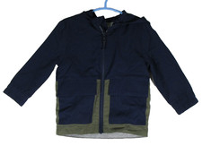 Tommy Bahama Boys Winter Jacket Zip Up Long Sleeve Size 12 Green/Blue