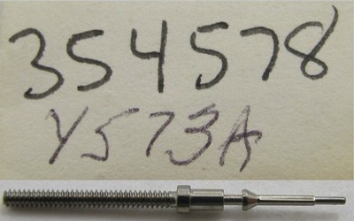 Seiko 354578 / 354 578 Y573A ... Watch part winding / setting stem ... tap 10
